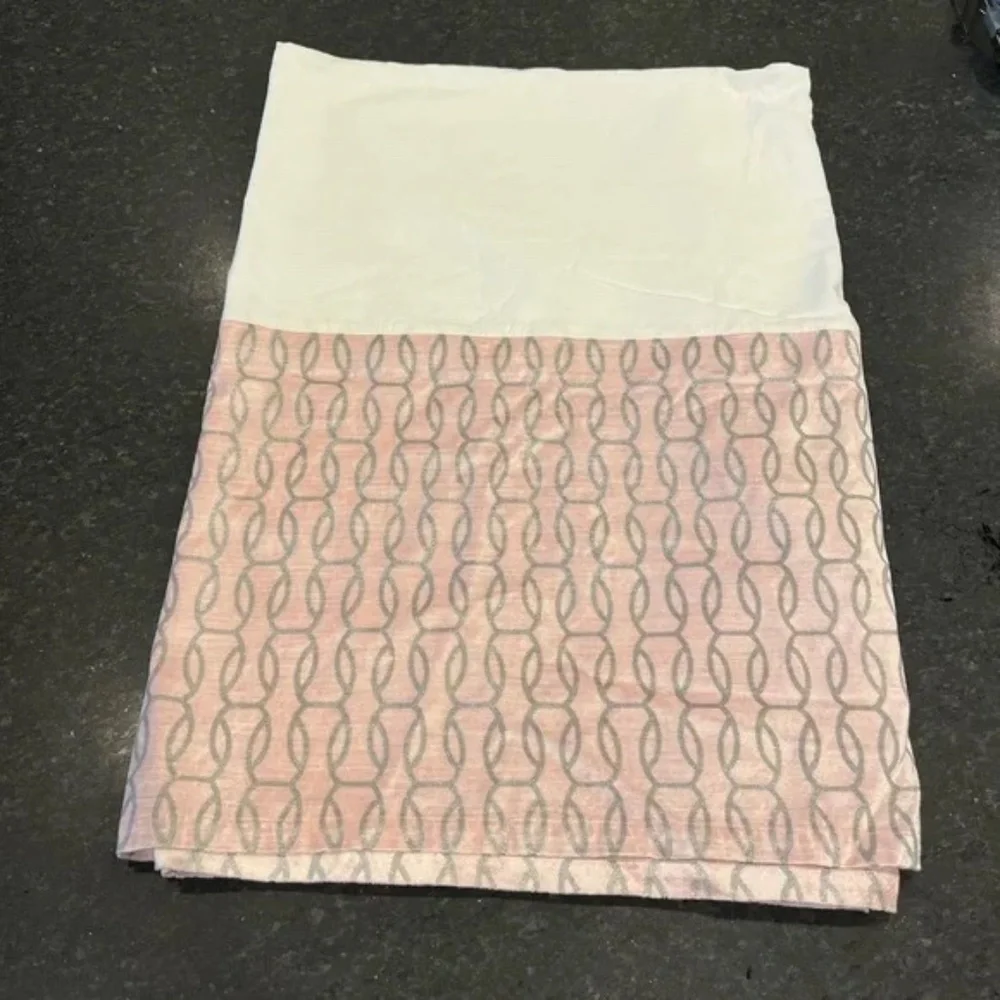 Amelia Velvet Crib Skirt (Blush) - PBK
